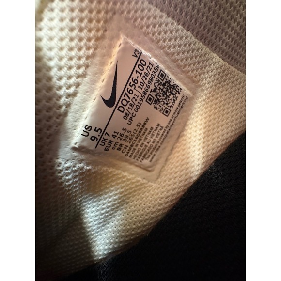 Nike Air Force 1 Low "Just Do It" Kiss Logo Beige Women US 9.5 DQ7656 100 - Picture 7 of 10